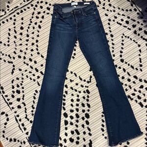 Frame Denim Dark Blue Flare Jeans